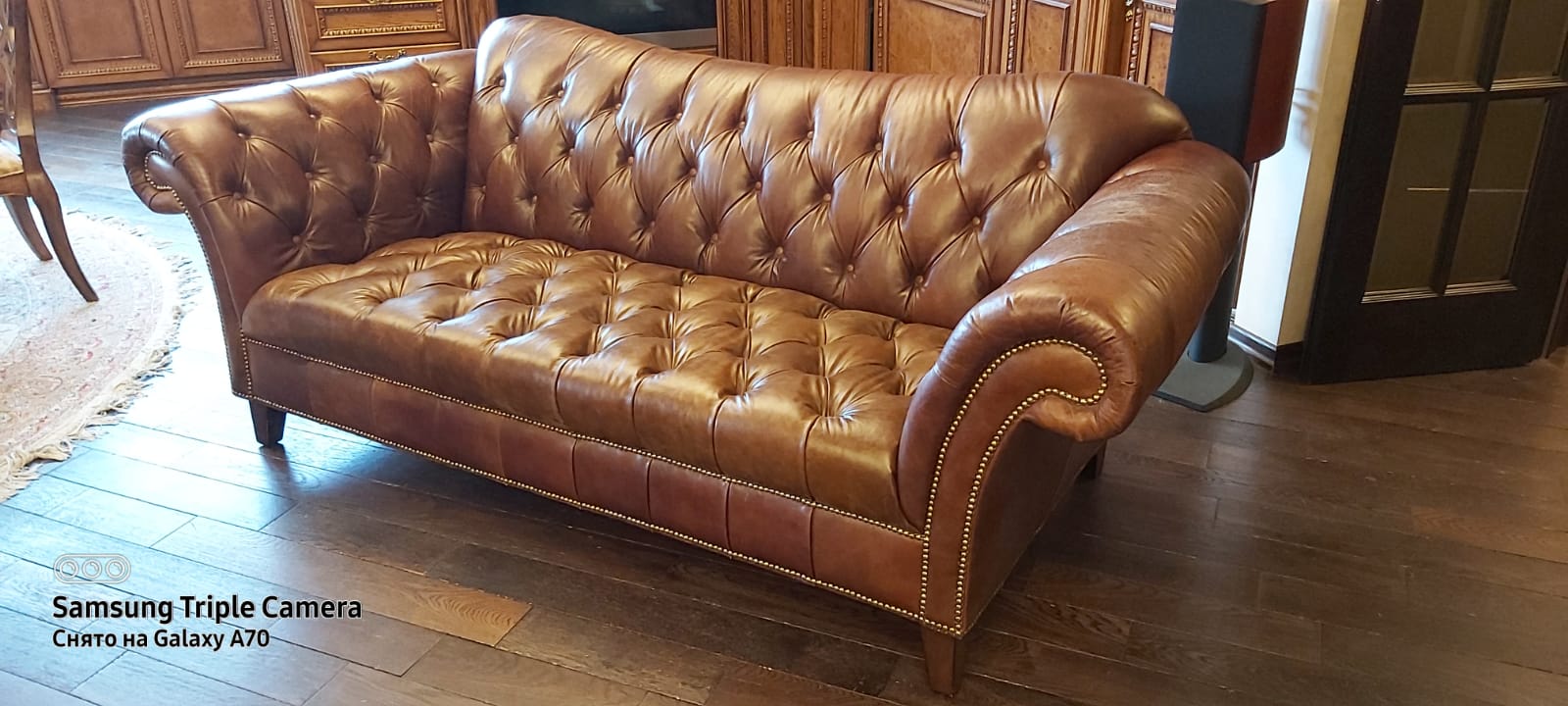 Перетяжка дивана. Звездная